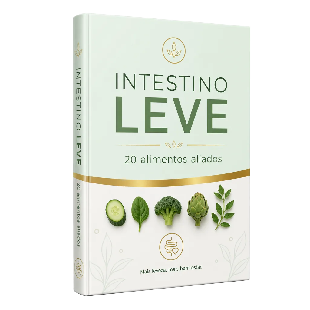 Mockup do eBook bônus Intestino Leve