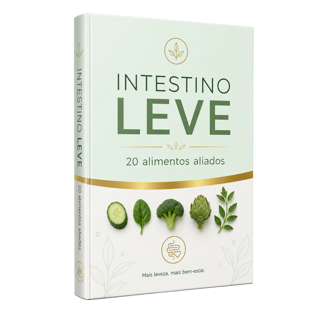 Mockup do eBook bônus Intestino Leve